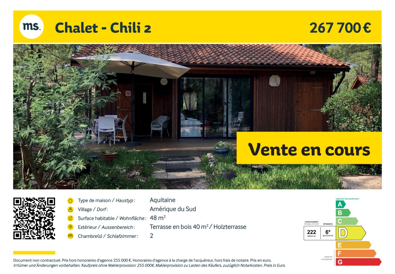 freistehendes Haus in Grayan-et-l´Hôpital - CHILI 2 ``AUX PETITS BONHEURS``
