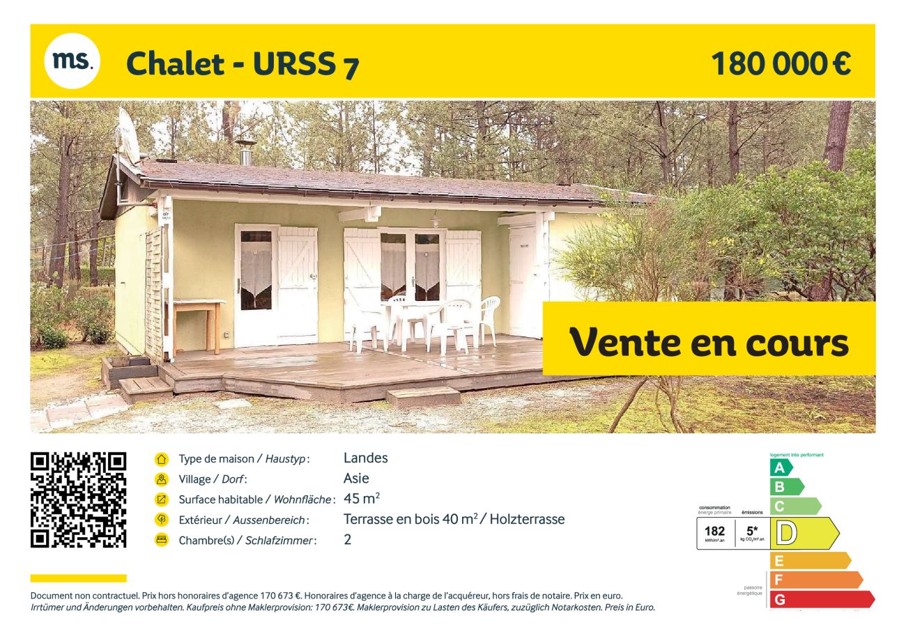 Chalet à Grayan-et-l´Hôpital - URSS 7