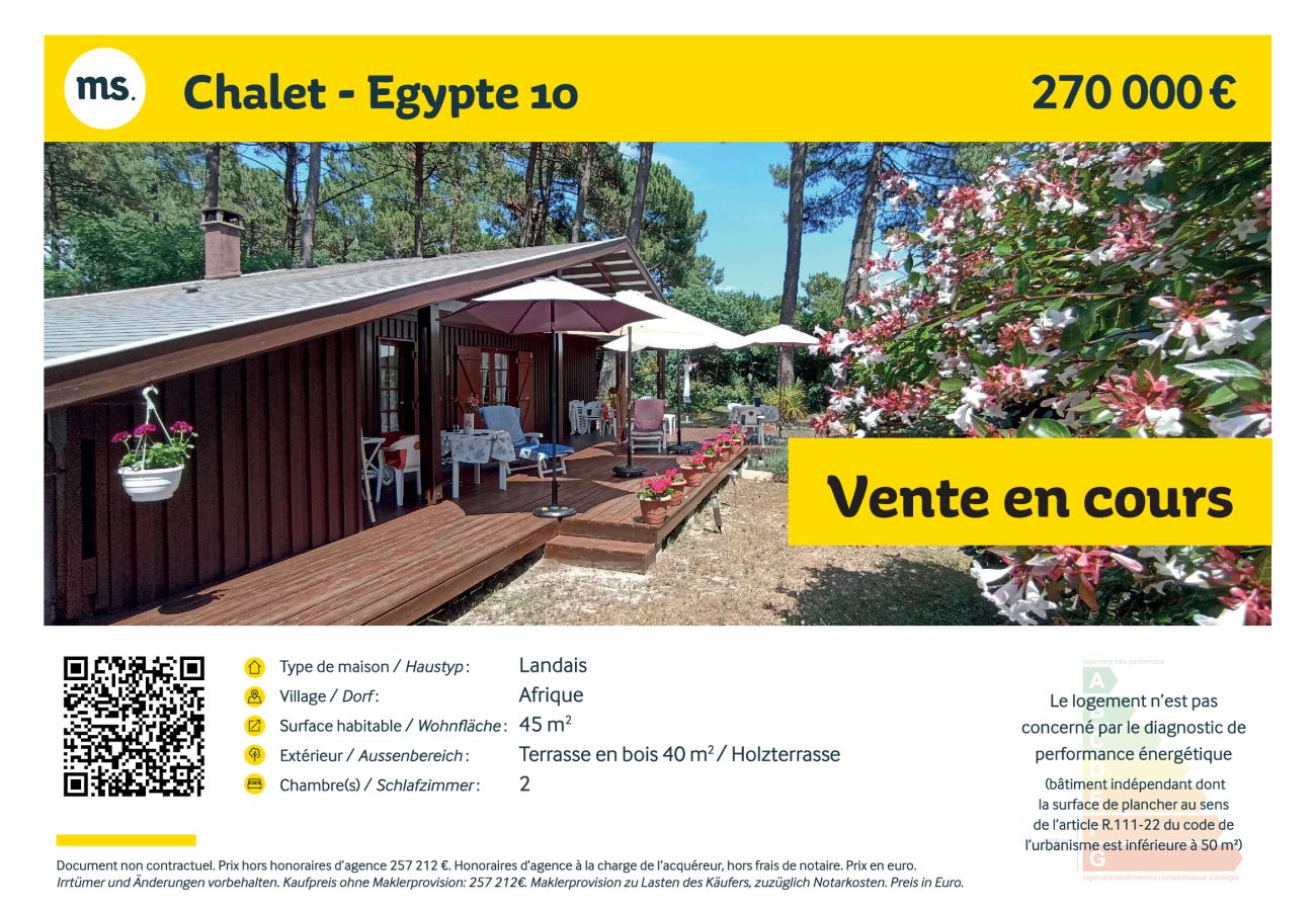 Chalet à Grayan-et-l´Hôpital - EGYPTE 10