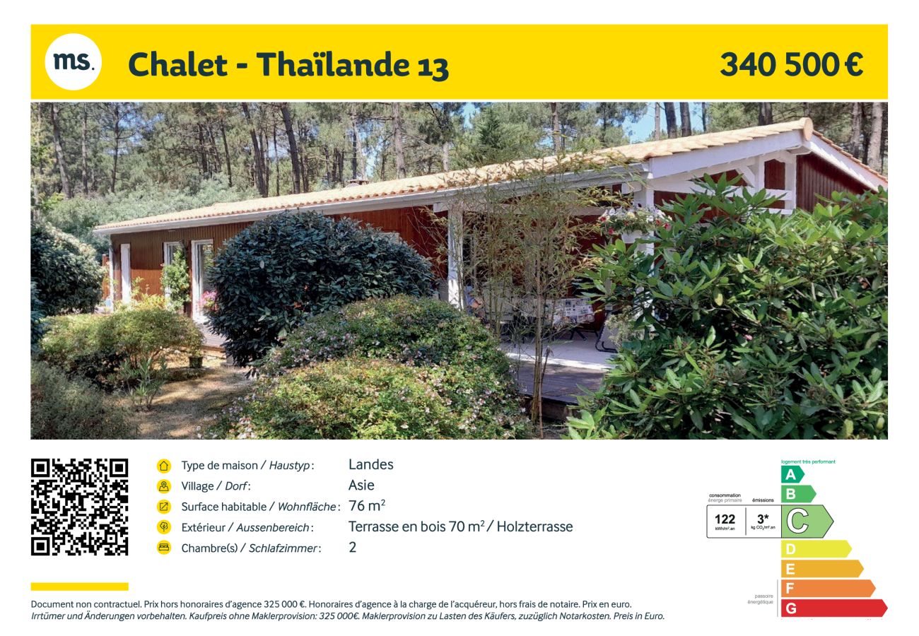 Chalet à Grayan-et-l´Hôpital - THAÏLANDE 13